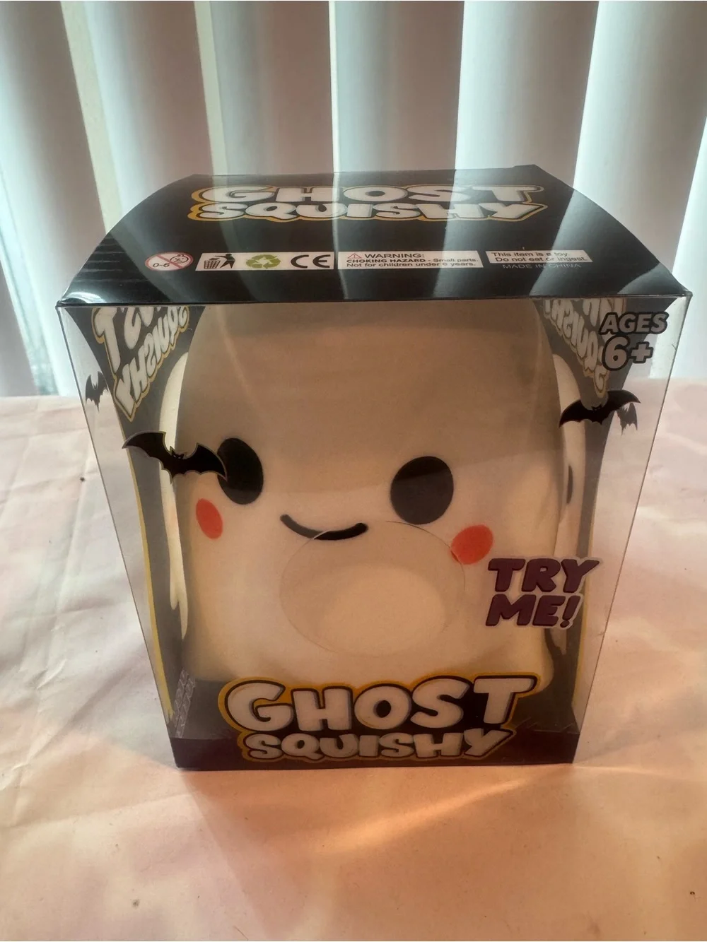 Cute White Stress Toy -